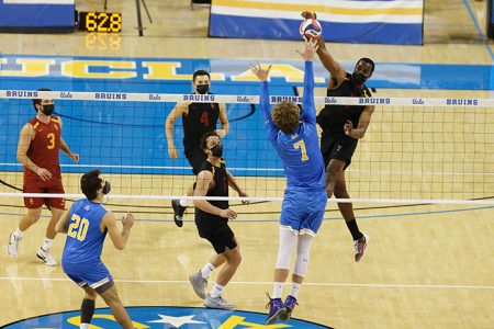 NCAA volleyball 2/14/2021-Vecas Lewin-USC men's volleyball