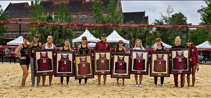 College Beach Volleyball 4/14/2021-Florida State beach volleyball
