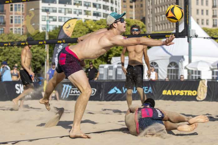 Andy Benesh-Miles Evans-AVP Chicago