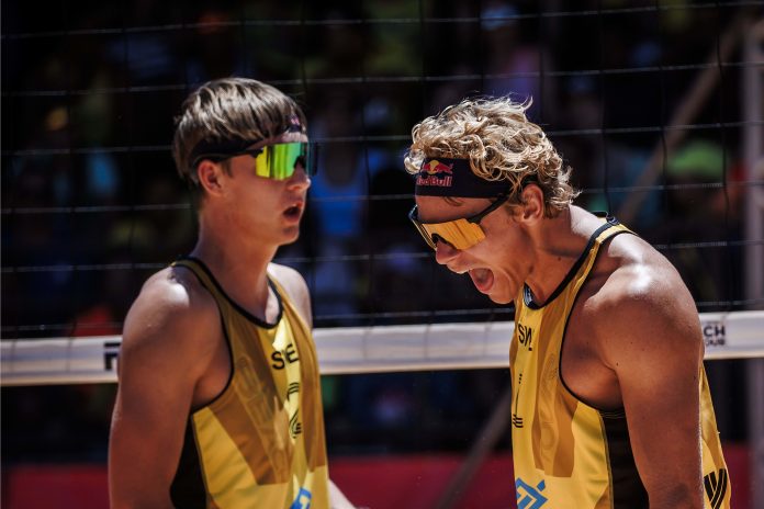 David Ahman-Jonatan Hellvig-Olympic beach volleyball rankings-Joao Pessoa Elite16