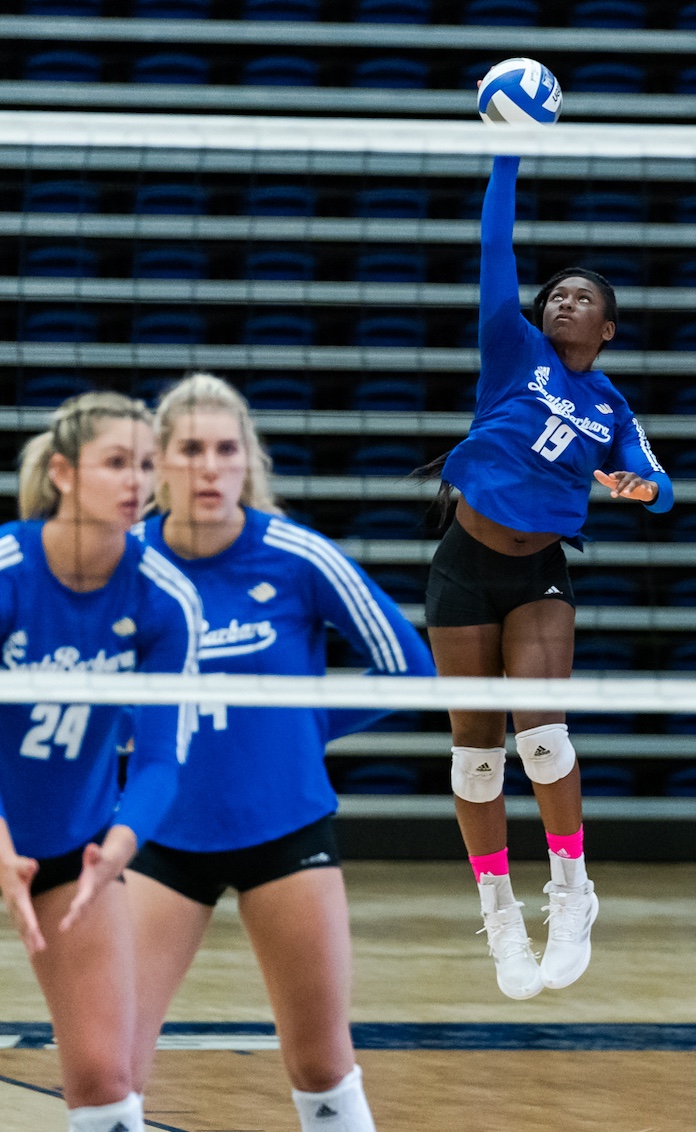 Michelle Ohwobete leads UCSB in kills