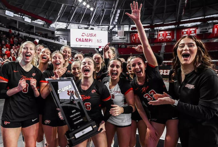NCAA volleyball - WKU wins Conference USA regular-season title