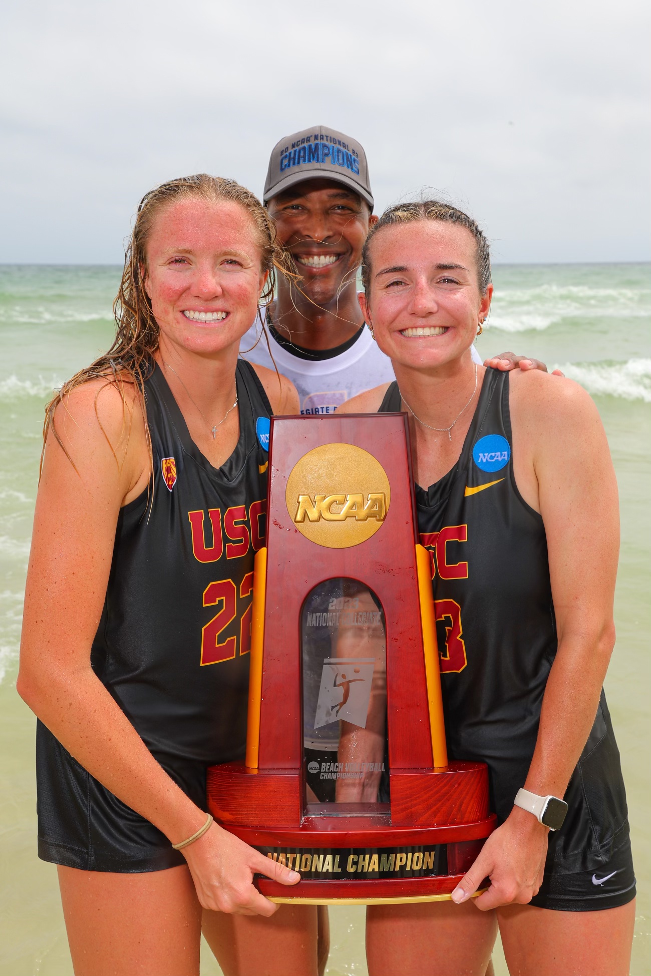 Megan Kraft-Dain Blanton-Delaynie Maple-USC beach volleyball