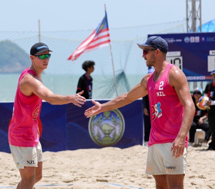 Ben O'Dea-Brad Fuller-New Zealand beach volleyball