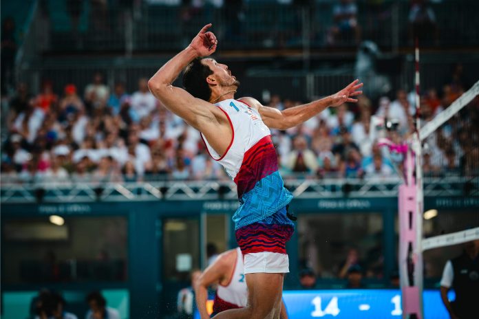 Miles Evans-Paris Olympic Games-Olympic Beach Volleyball